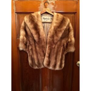 Kilpatrick's Omaha Vintage Fur Mink Stole - A Collector's Elegant Cape